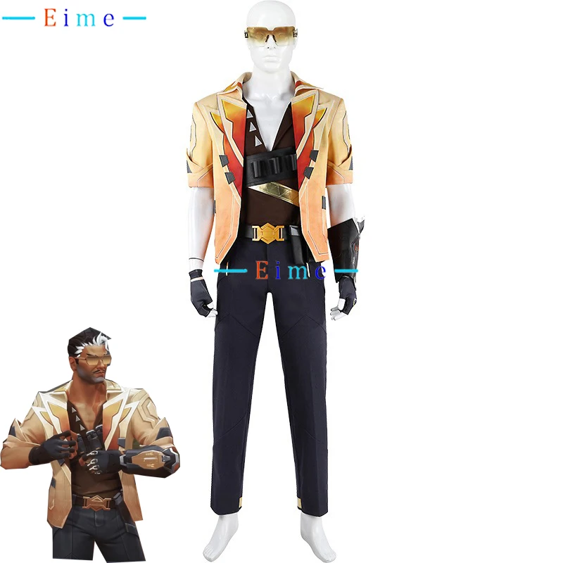 

Tejo Cosplay Costume Game VALORANT Cosplay Suit Fancy Party Clothing Halloween Carnival Uniforms Custom Made
