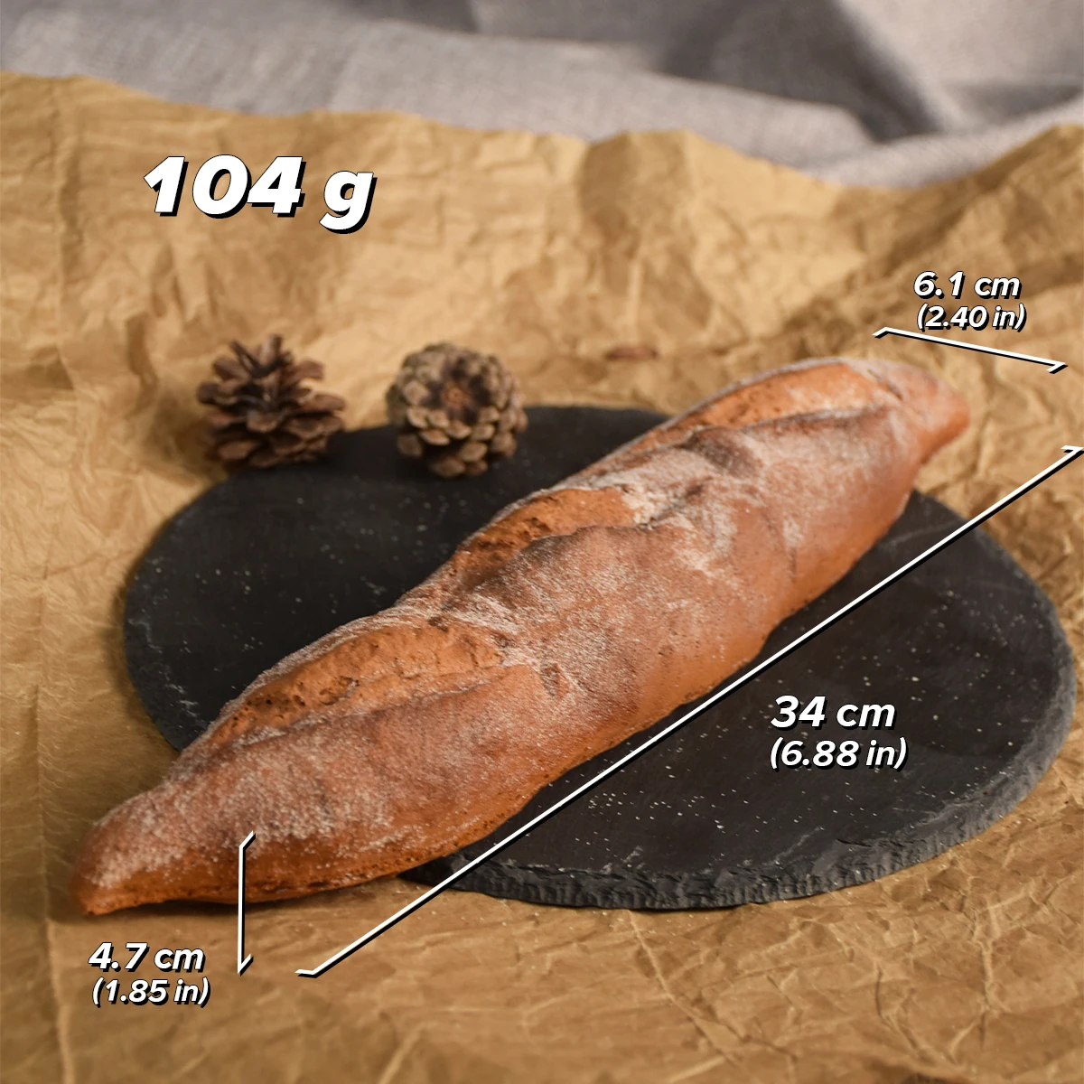 Long Stick Chocolate Dough Fer - Kitchen Baking Background recension och pris