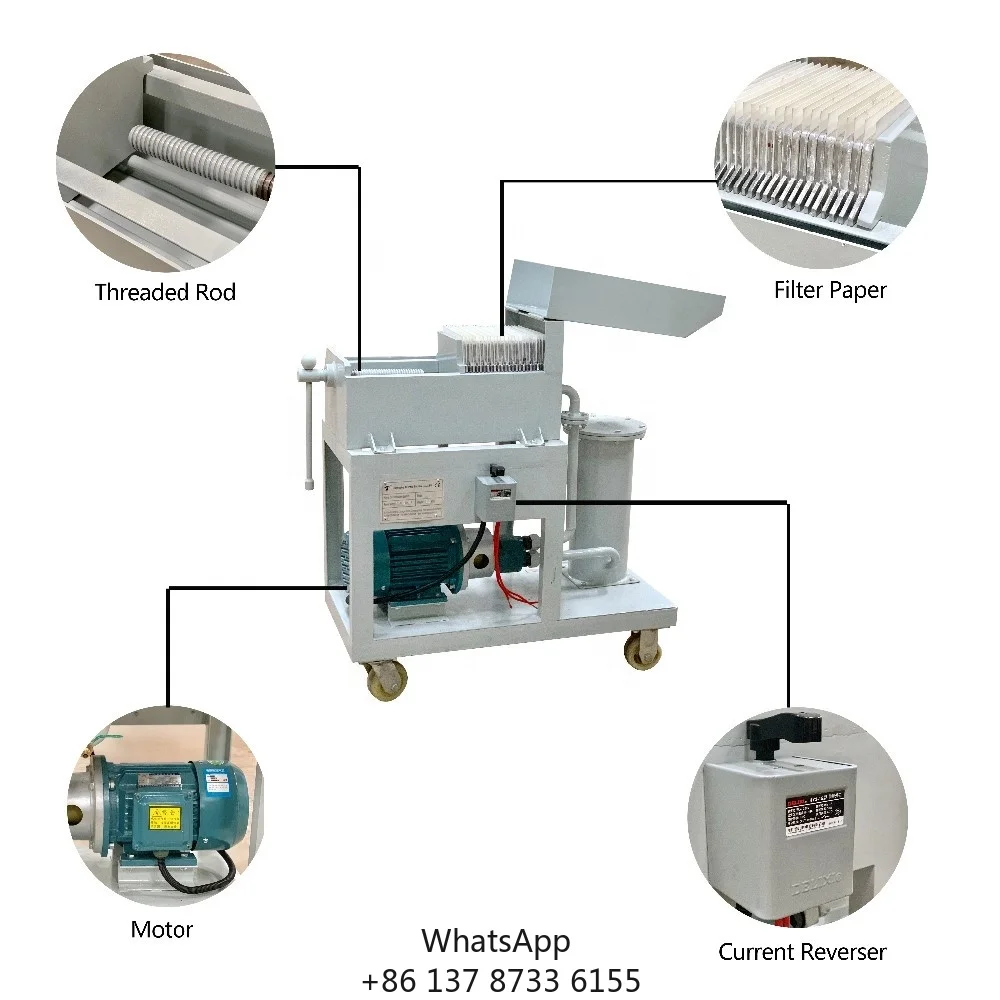 PL Series Light Filtration, Easy To Operate, Plate And Frame Filter Paper Impurity Fine Filtration Small Device