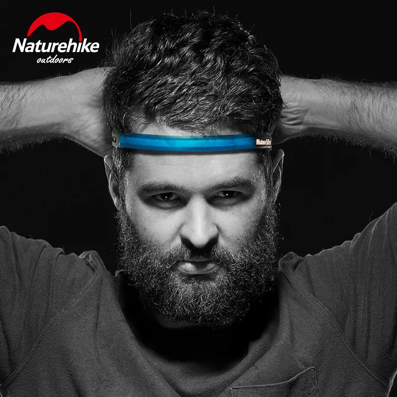 Naturehike Outdoor Silicone Sweatband Sports Headband Silicone Wicking Belt Outdoor Fitness Cycling Running Sweatband Man Woman