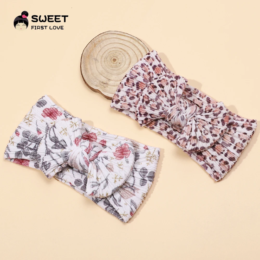 New Cable Knit Print Headband for Newborn Baby Girl Hair Band Hair Bows Girl Baby Accessories Infant Kids Headwear Headdress