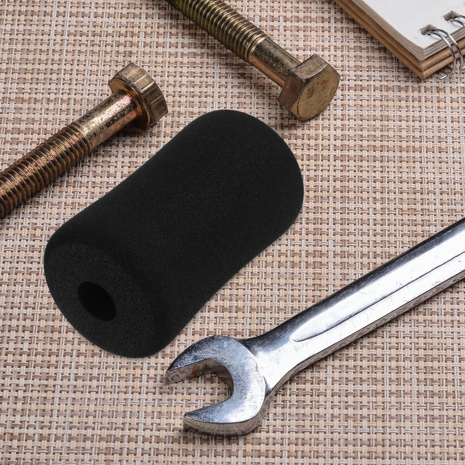 6Pcs Foam Foot Pads Universal Replacement Covers Sit-Up Board Exercise Machine Soft Leg Support Pads Home Gym Equipment