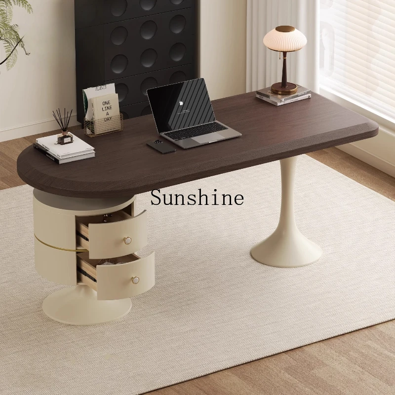 

Italian modern light luxury minimalist antique desk home office desk
