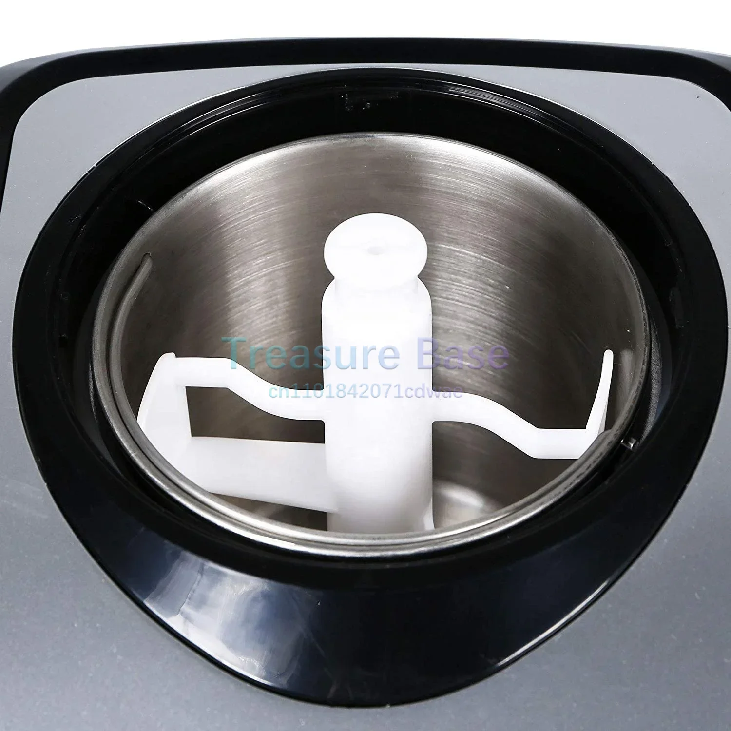 1.5 لتر للاستخدام المنزلي، طعم ناعم وقوي لآلة صنع الآيس كريم ذاتية التبريد لضاغط الاختيار