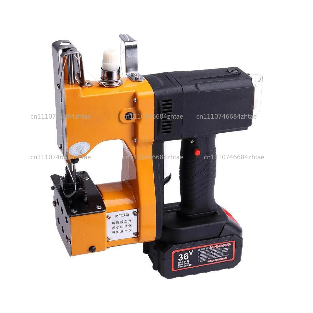 Portable Sewing And Weaving Bag Sewing Machine Electric Industrial Packaging Machine With Plug-In Cable And Lithium Battery