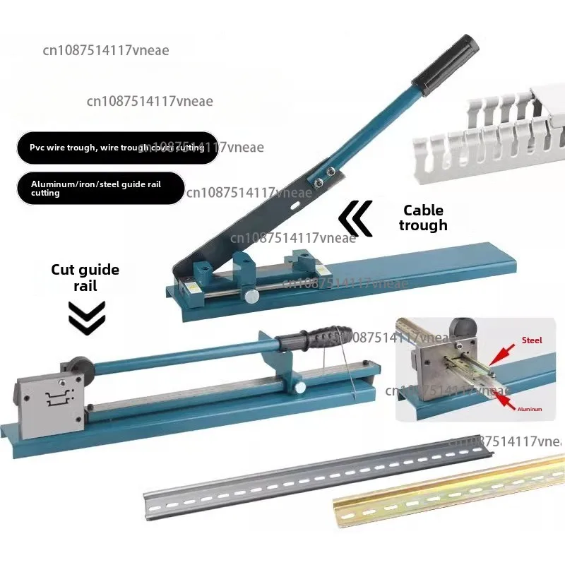 Guide Rail Cutter C45/DIN Rail Cutting Machine DC-35 Air Open C Type