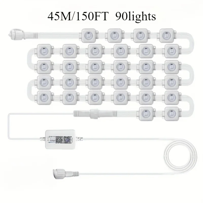 Smart Control 150FT Permanent Outdoor Light DIY Scene Light House Roof Lighting Party Valentine's Day Halloween Christmas image 6