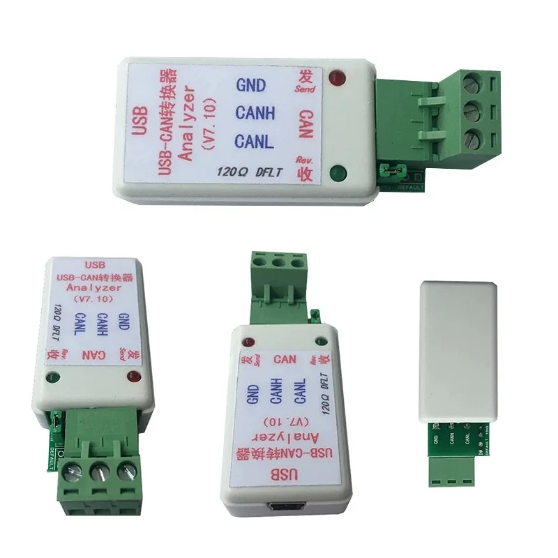 USB إلى CAN محول الحافلة المنفذ التسلسلي 232 إلى CAN يدعم XP Win7 Win8 منفذ COM الكمبيوتر الجديد