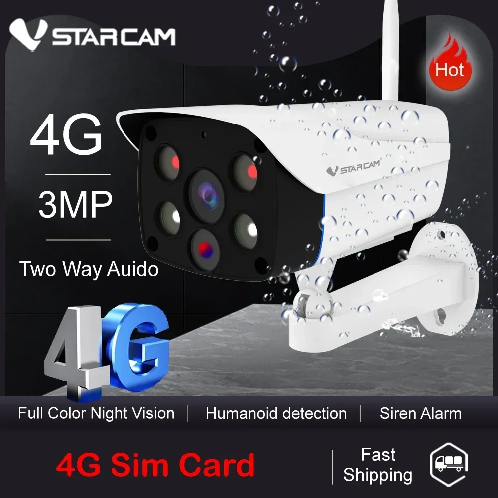 Vstarcam 4G Sim Car…
