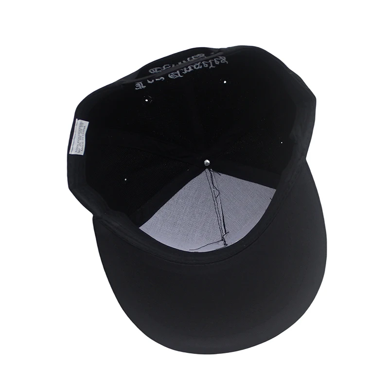 Adult Embroidered Baseball Cap Flat Eaves FashionMen and Women American Style Hip Hop Peaked Cap Sun Hat Adjustable Sports Cap