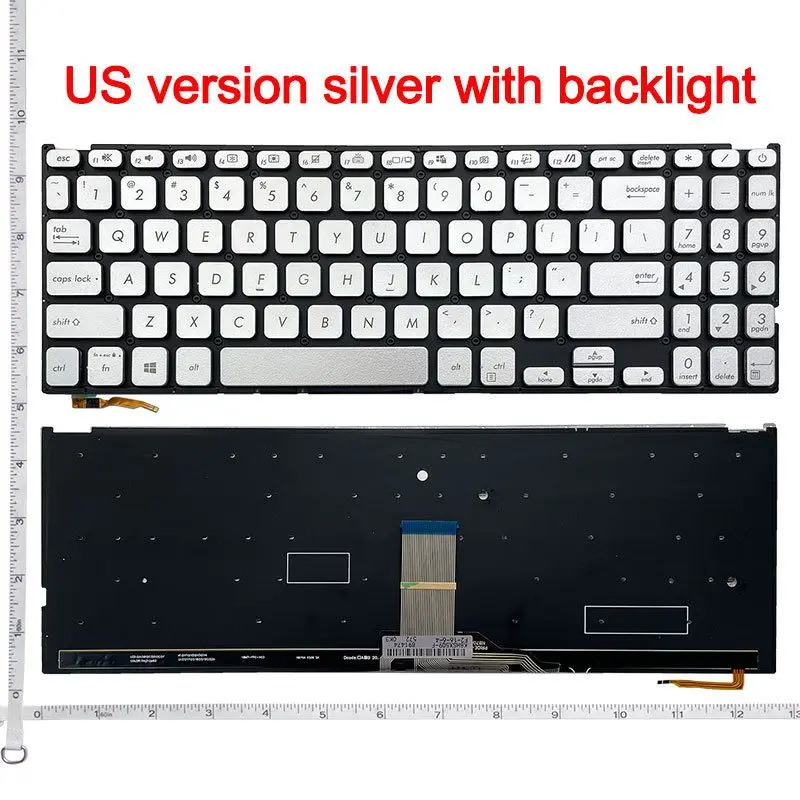 ZYJOZMD Tastiera per Laptop per ASUS M7600 K6500Z K3500P M6500Q X3500PH M3500/Q/QA ZYJOZMD Tastiera per Laptop per ASUS M7600 K6500Z K3500P M6500Q X3500PH M3500/Q/QA