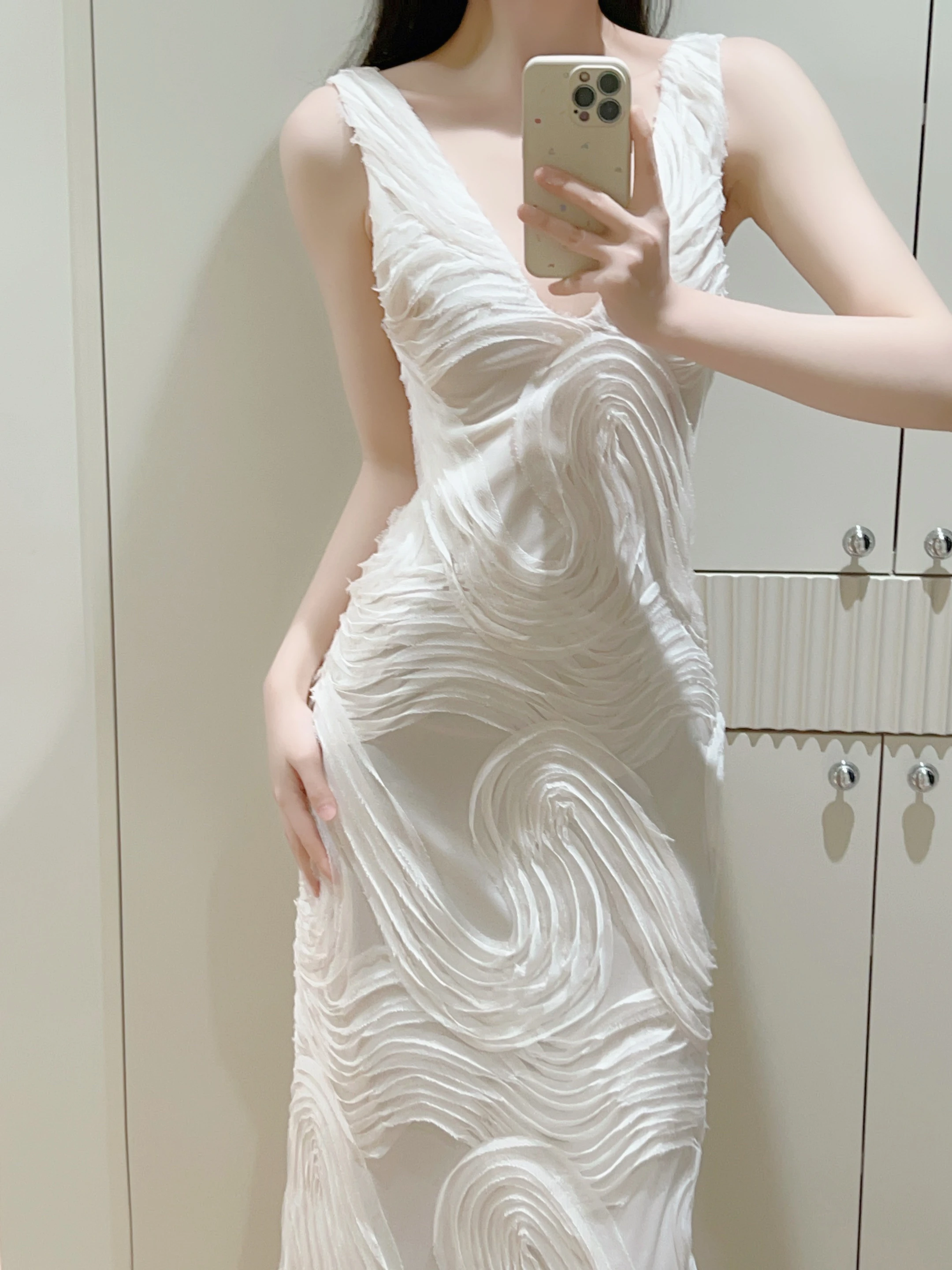 

Элегантное корейское вечернее платье Ele Svel V-Ne Bal Dr Slimming Long Gown для женщин, с высокой талией и молнией, модное.