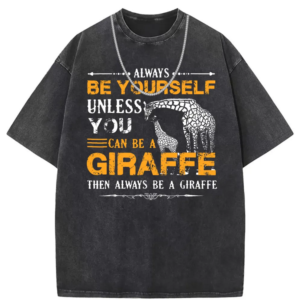 Giraffe Shirt Always A Giraffe Shirt Popular Mother Day Student Printing Sportswears 2023 Hot Sale Long Sleeve Sweatshirts