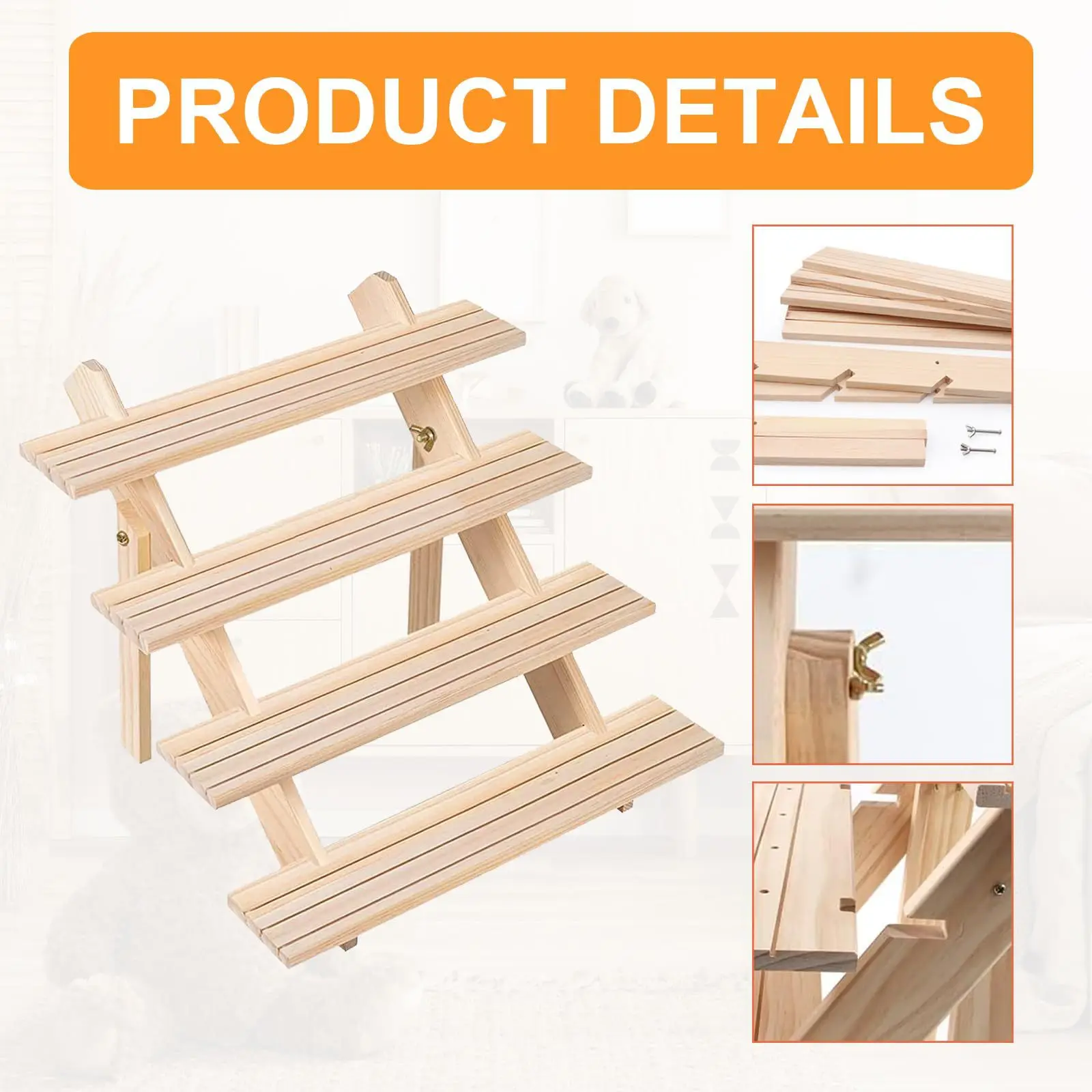 2-4 layers log display rack, item jewelry doll blind box display rack, personal storage rack, multi-layer display rack