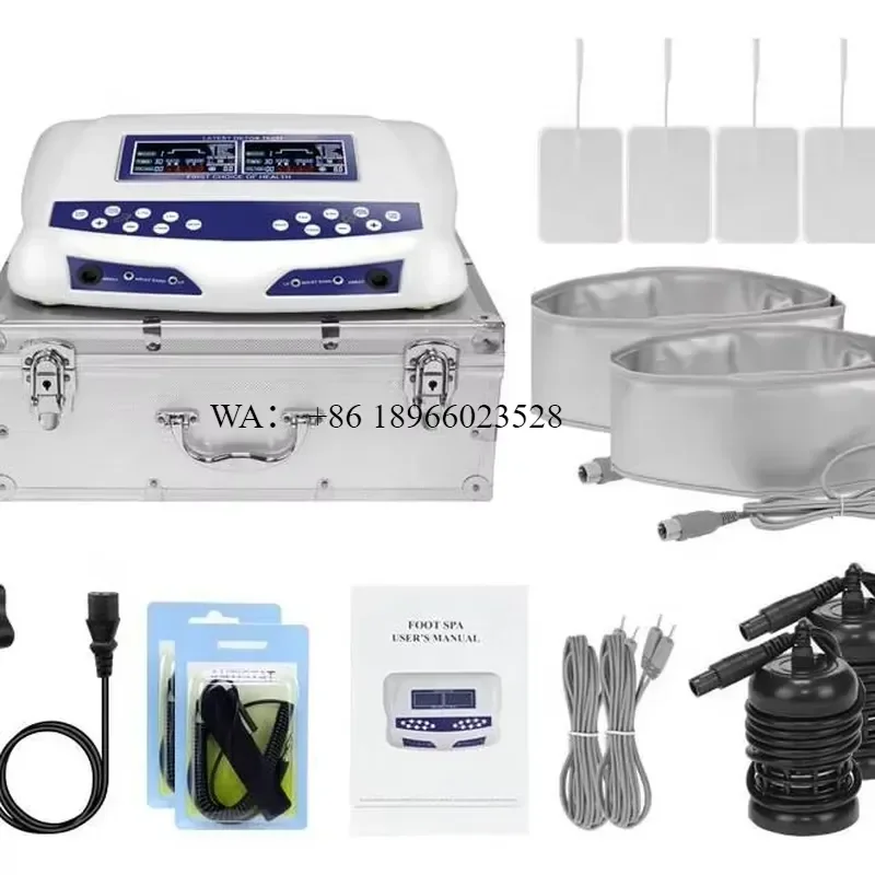 WMWMNU for HK-805D Multifunctional Dual Foot Detox Ionic Cleanse Two People Foot SPA