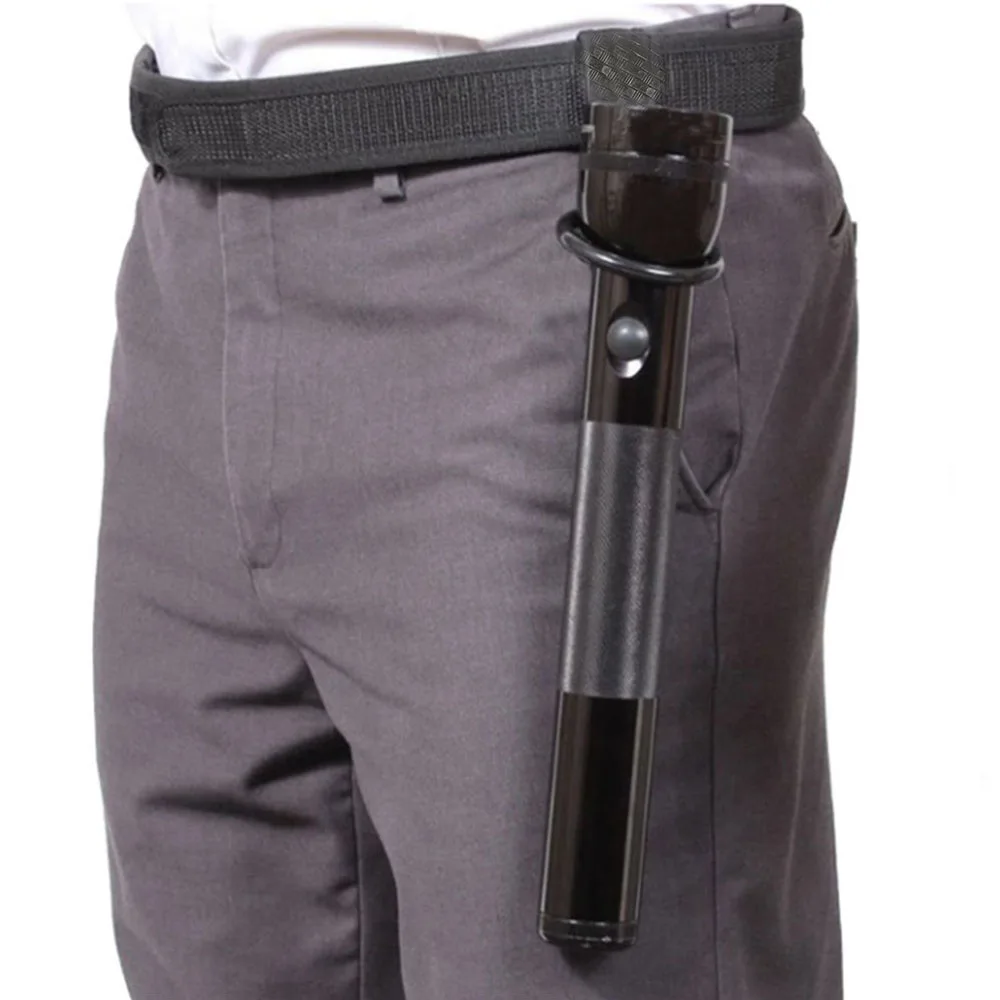 Tactical Flashlight Loop Holder Belt Loop Stick Holder Convenient Outdoor Hiking Camping Water Bottle Hanging Clip