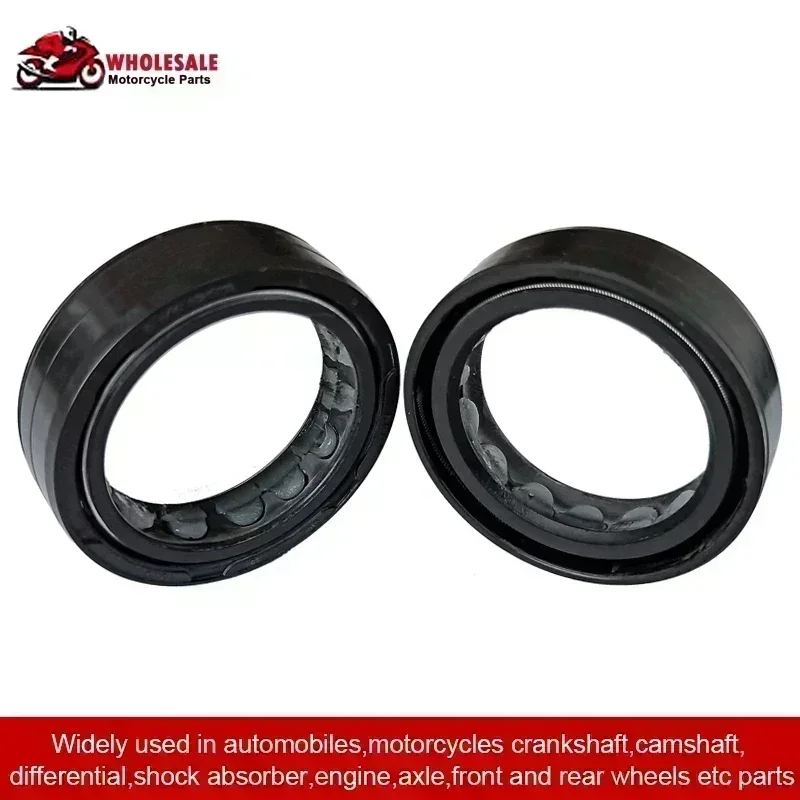 

27x39x10.5 Front Shock Fork Damper Shaft Oil Seal Retainers 27 39 Dust Cover For PULSE 50 SCOUT 49 BT49QT-9 For QINGQI QM50QT-6A