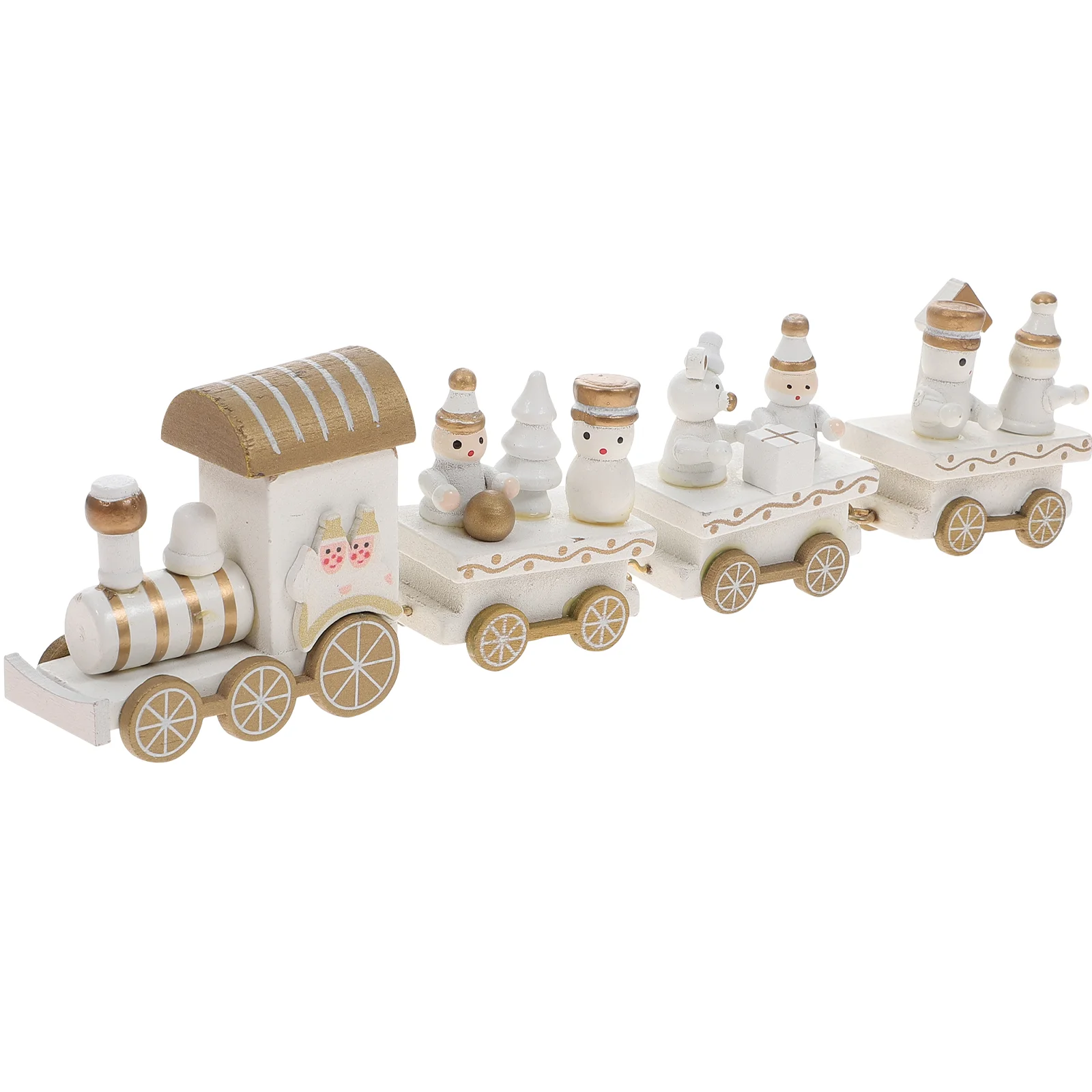 

Creative Train Adornment Gifts for Stocking Stuffers Christmas Wooden Toy Track