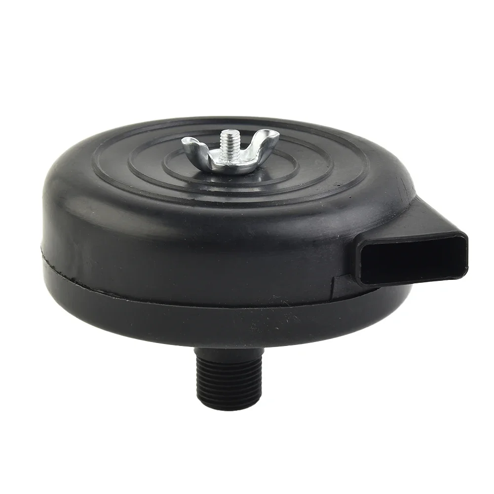 Air Muffler High Quality Black Plastic Male Threaded Exhaust Noise Muffler Air Filter Compressor Powerful Noise Reduction