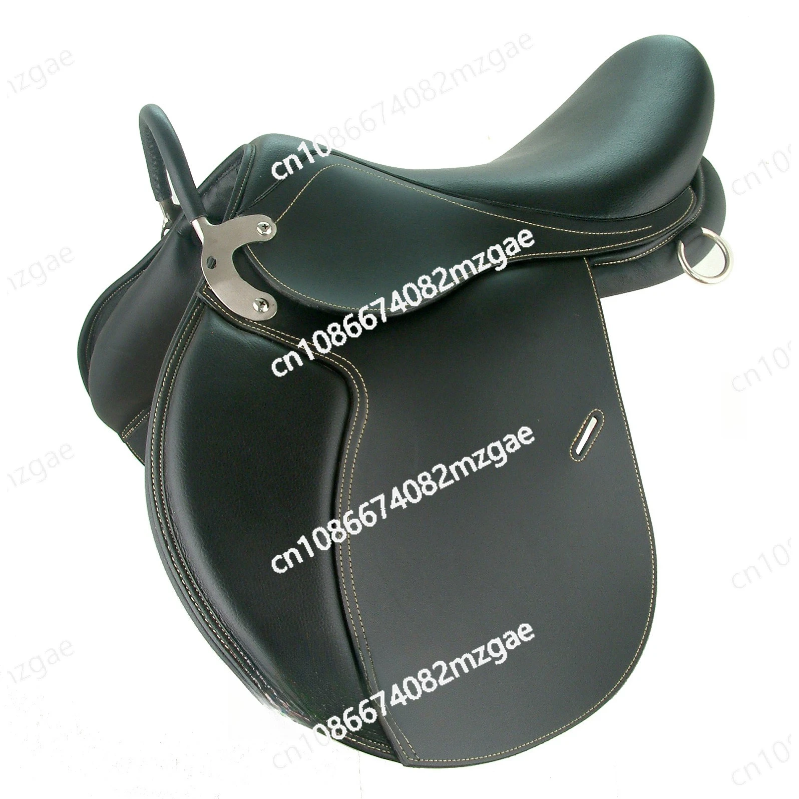 Complete Horse Saddle Set Including Bridle Bit Reins Saddle Pad Girth and Stirrups for Comprehensive Equestrian Use