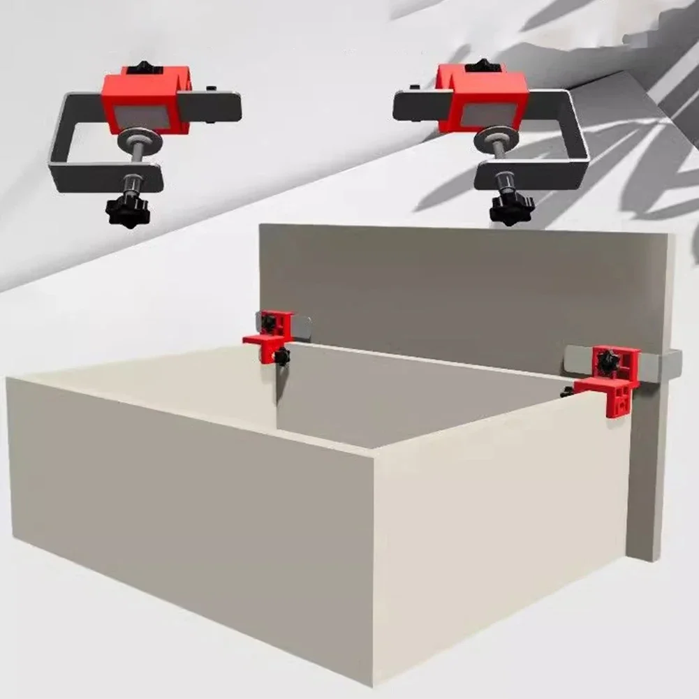 Professional High Panel Drawer Panel Installation Adjustable Clamp No Handle Needed Drawer Mount Positioning Clip Carpenter Tool