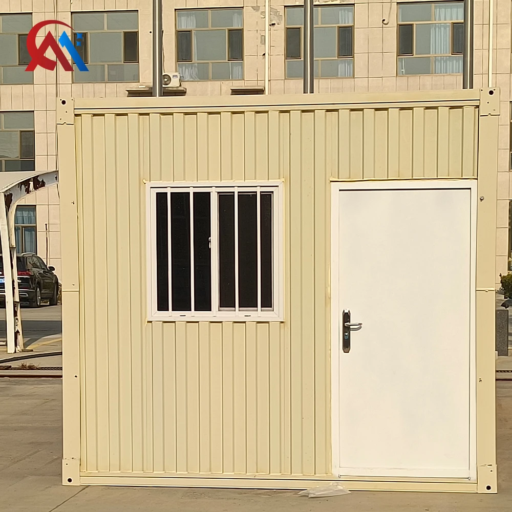 Luxury Custom 20ft Folding House Container Security Corrugated Folding Prefab Container House