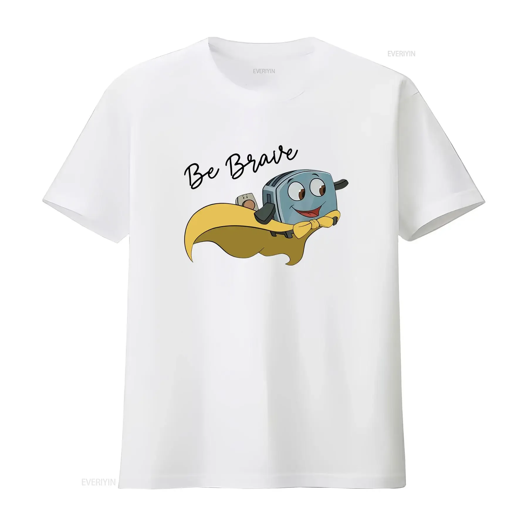 The Brave Little Toaster Be Costume T Shirt  vintage Washed fashion Slightly Breathable Top For Everyday Wear graphic Unisex