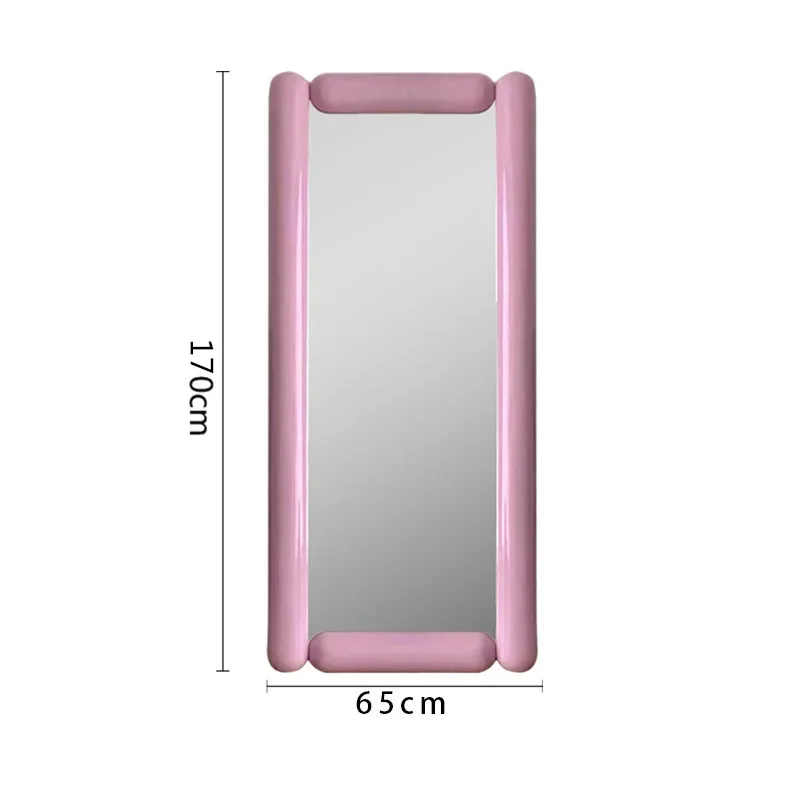 

Cream light luxury full body floor full-length mirror home bed and breakfast ins Internet celebrity blogger decoration