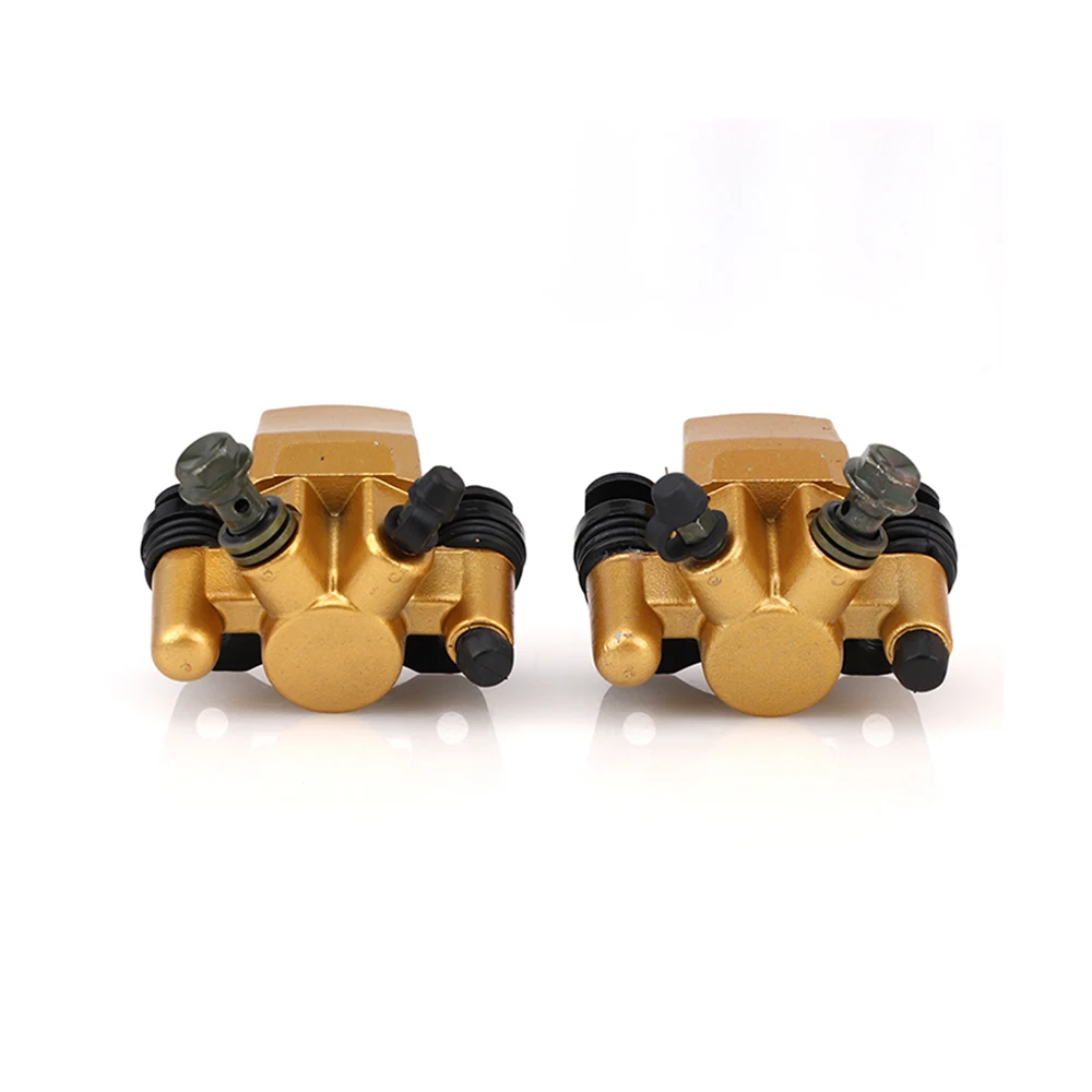 Steering Strut Knuckle Spindles With Wheel Hub Brake Caliper Set For 50cc 70cc 110cc 125cc Electric ATV Quad Go Kart UTV Buggy
