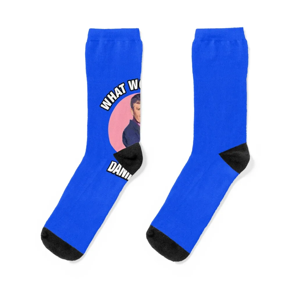 

What would Daniel O&x27;Donnell Do Classic T-Shirt Socks cartoon anti slip football gifts Lots Socks Women's Men's