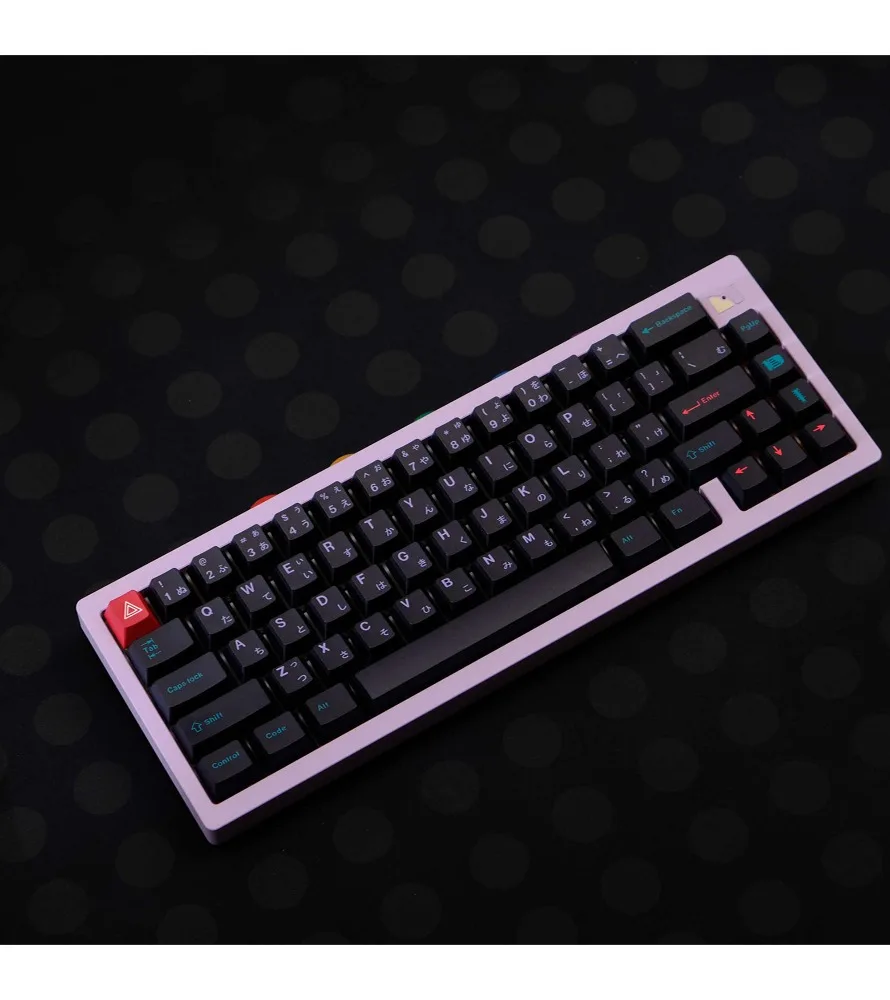

Keycap PBT Original highly sublimated customized mechanical keyboard rain 75wooting