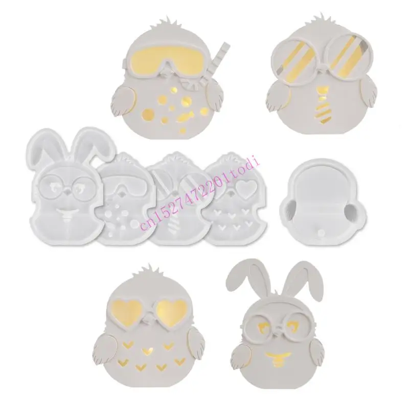 M76B Portable Eggs Mould Set Accessory for Creating Resin Plates And Holders