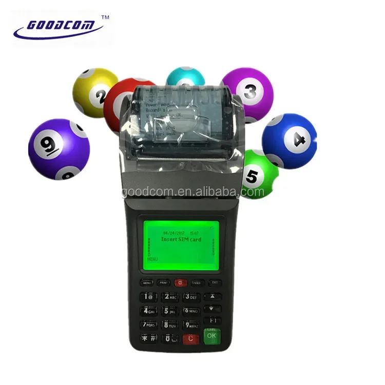 Customizable Lottery Machine SMS Printer with POS Software hot selling in Nigeria