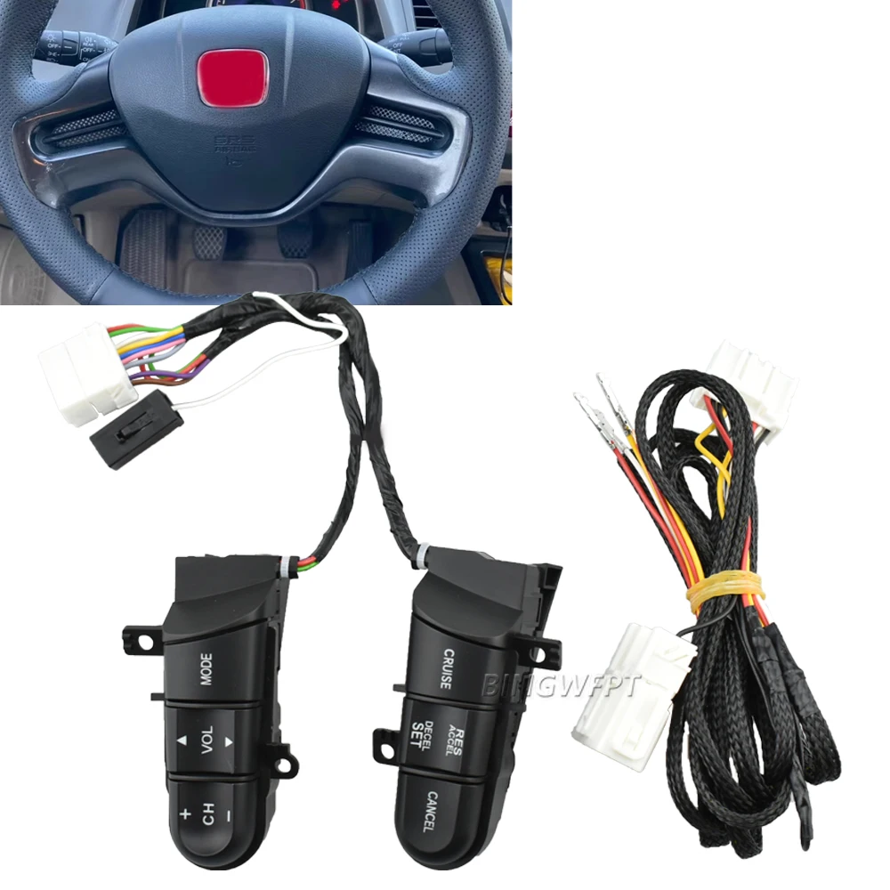 

36770-SNA-A22 для Honda Civic CIIMO 2006, 2007, 2008, 2009, 2010, 2011, многофункциональный переключатель круиз-переключателя на руле