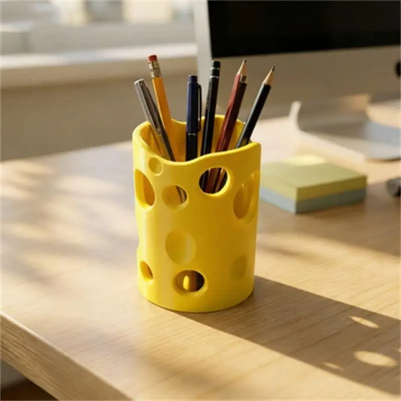 Pen Holders Shelf Pencil Holders Organizers Home Office Decorative Makeup Brush Cup Desktop Decorations Desk Organizers 