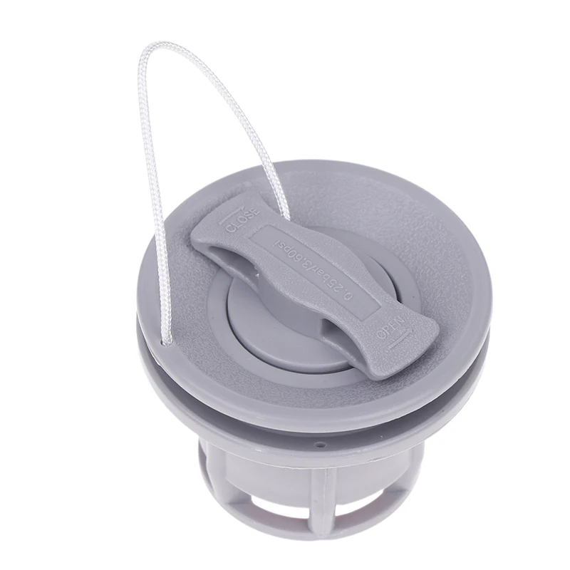 

8 Teeth Inflatable Boat Air Valve Adapter Cap for Raft Dinghy Kayak Canoe Double Seal Leak Protection Accessory