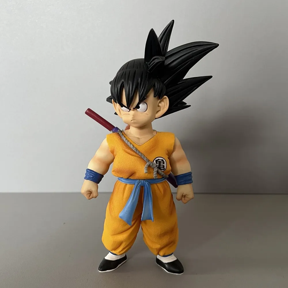 Dragon Ball Z figurine d'anime Posture debout enfance petit Goku figurines d'action modèle de dessin animé jouets enfant décoration cadeau
