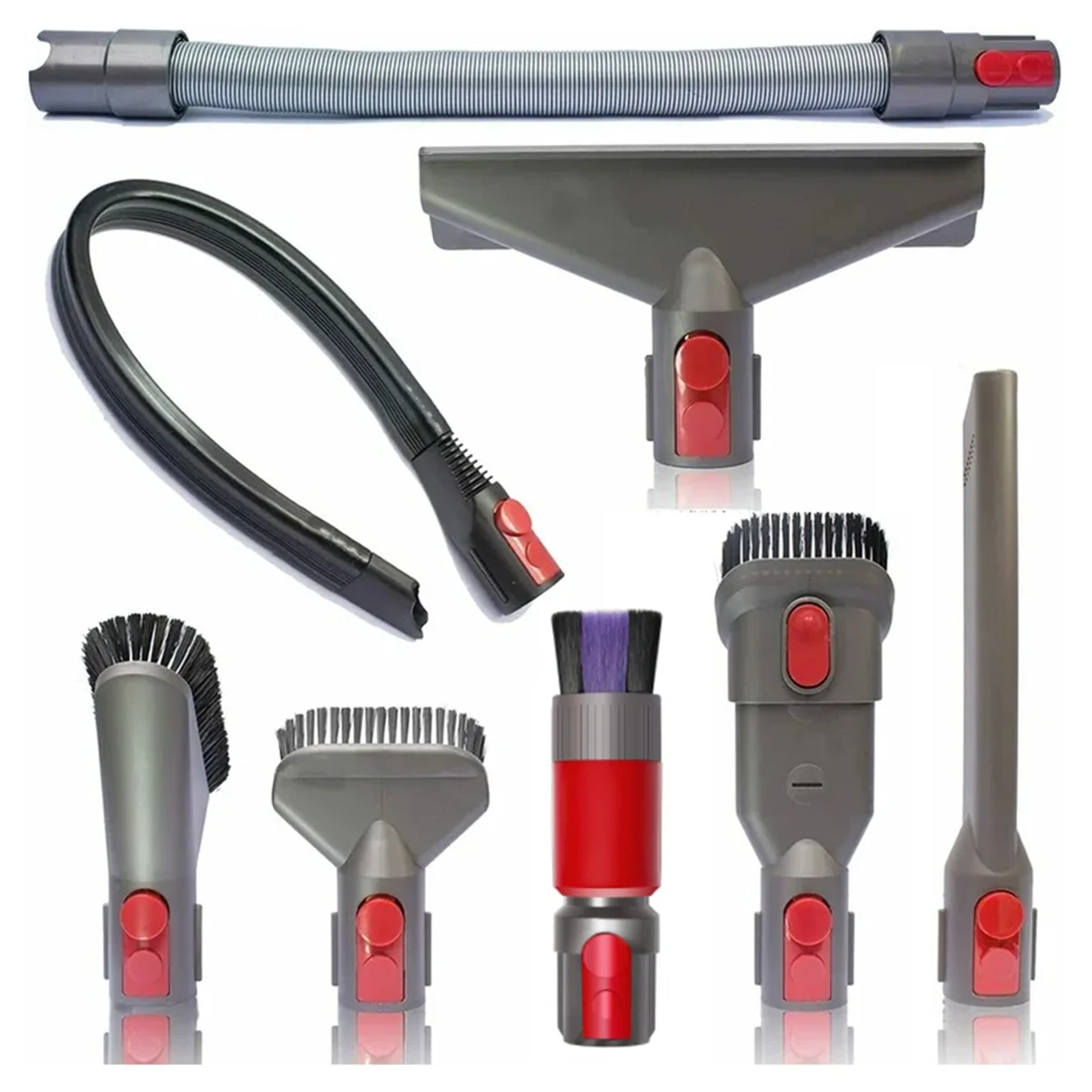 

8Pcs Vacuum Attachments Cleaning Brush and Hose Tool Kit for V7 V8 V10 V11 V15