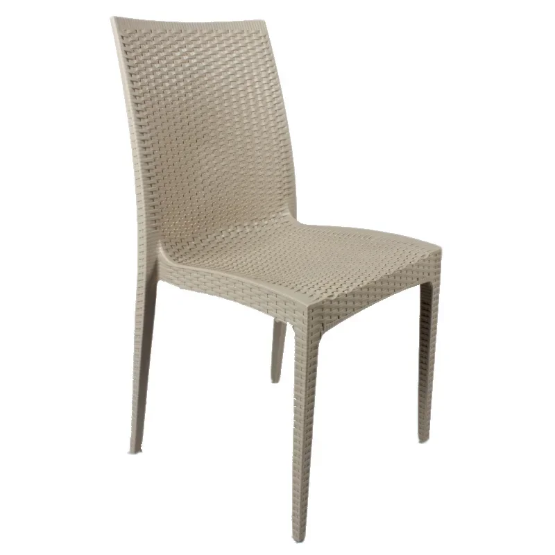 Innenhof Terrasse Nachahmung Rattan Stuhl Garten Casual Tee Restaurant Café Tisch und Stuhl