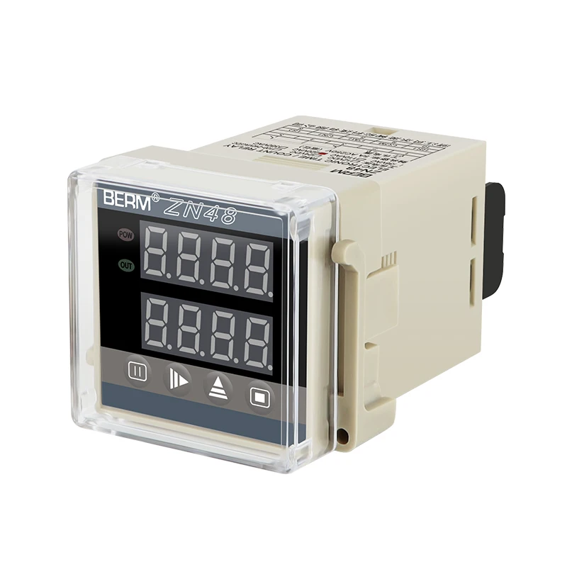 

ZN48 Time Multifunctional Relay Timer Counter Accumulated Speed Frequency Intelligent Dual Digital Display Tester