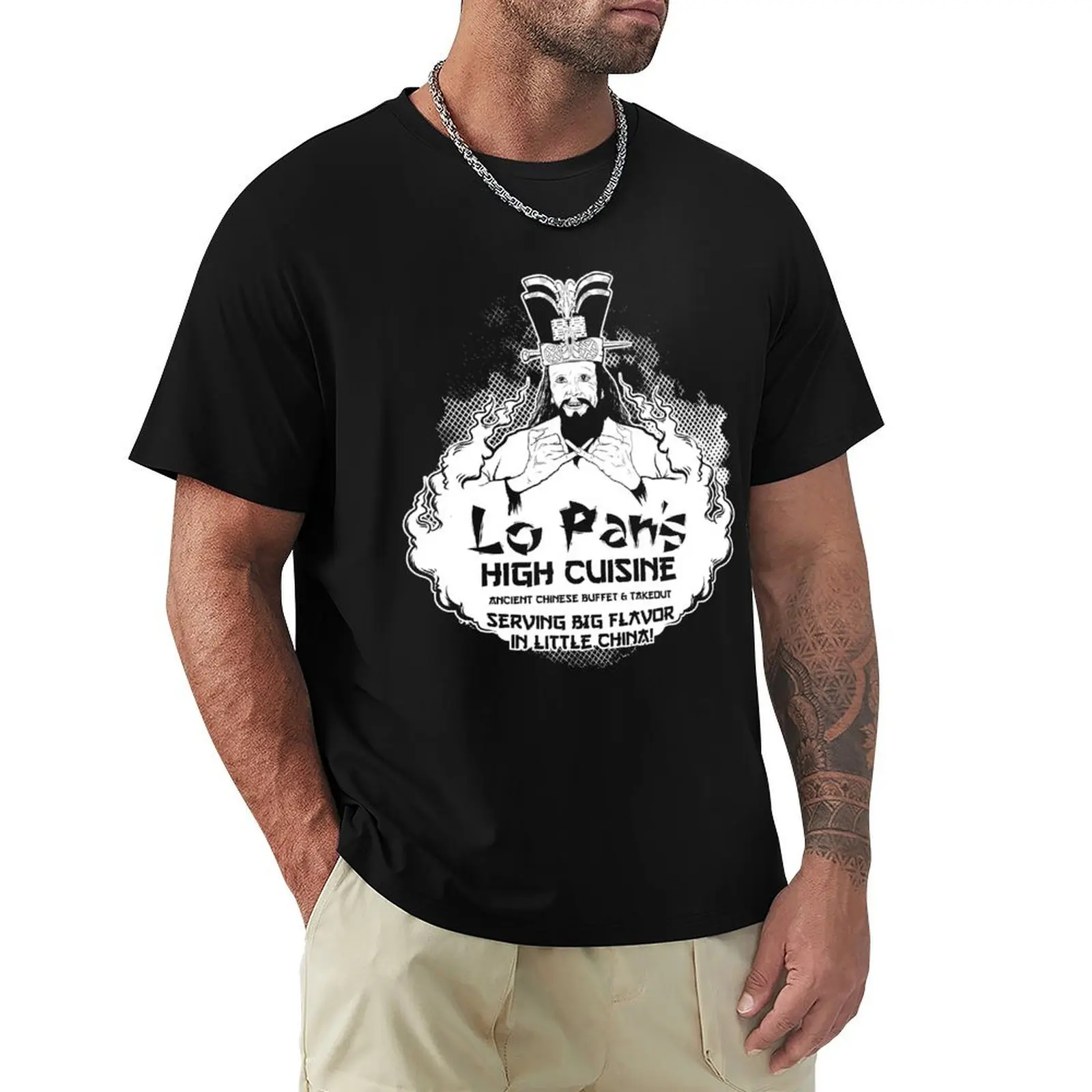Lo Pan's High Cuisine T-Shirt Holiday Lightweight T-Shirt