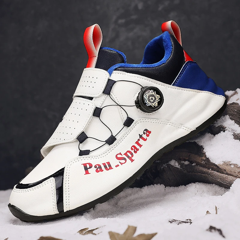 

2023 Winter Warm Golf Shoes Outdoor Comfortable Men's Golf Training Shoes Men's Fitness Jogging Shoes