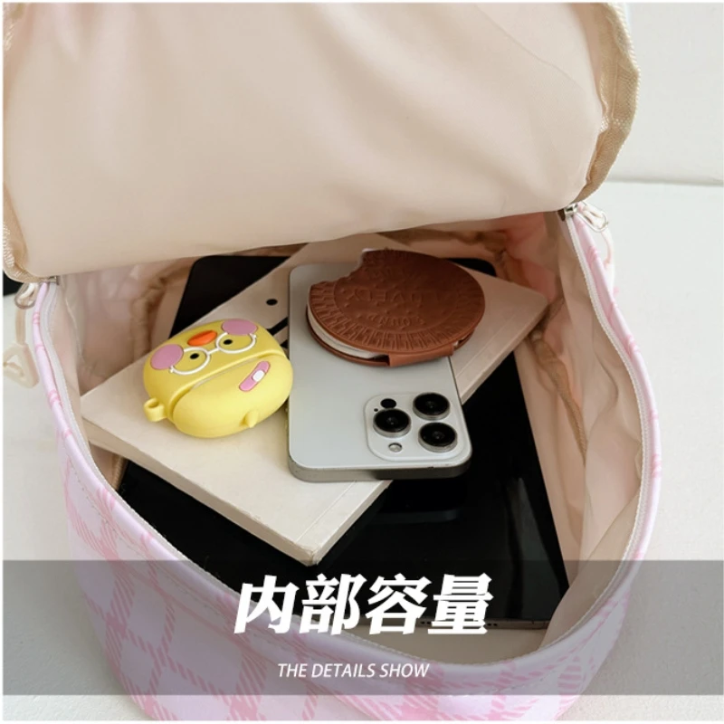 Hello Kitty Kuromi Cinnamonroll Kids Cute Cartoon Anime Lightweight printing Kindergarten Schoolbags For Boys And Girls Backpack