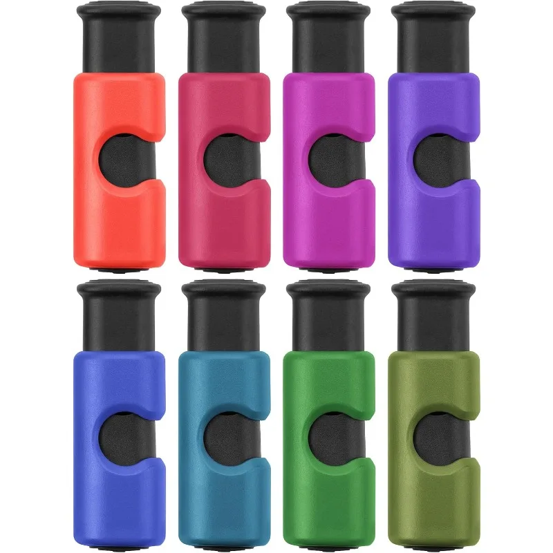 8Pcs Plastic Squeeze-Lock Bread Clips - Food Storage Clips for Bread, Snacks & Food Package Bags