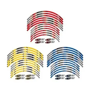 

For BMW F650GS Wheels Hub Stickers Motorcycle Accessories Reflective Decals Stripes