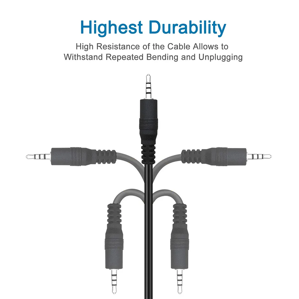 USB to 2.5mm Male Charging Cable for JBL Synchros S400BT J56BT E40BT E50BT S700 Harman Kardon Harkar BT Harkar-BT Headphones