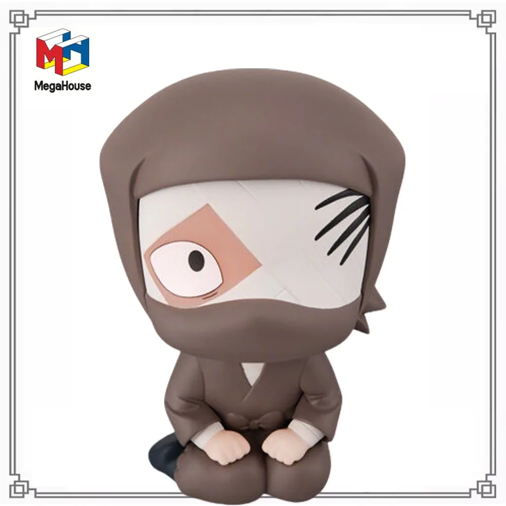 100% en Stock, Original MegaHouse Look Up Nintama Rantarou Zatto Konnamon, Modelo de Decoración, Kit de Garaje, Figura de Anime, Regalo de Cumpleaños