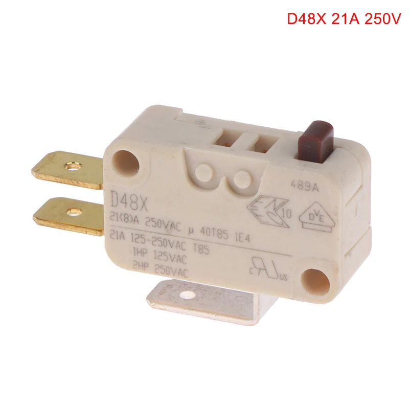 1Pc duży mikro przełącznik D48X wysoki prąd 21A 250V przełącznik dotykowy z limitem bojler dla niemieckich przełącznik kontaktowy z limitem wiśni