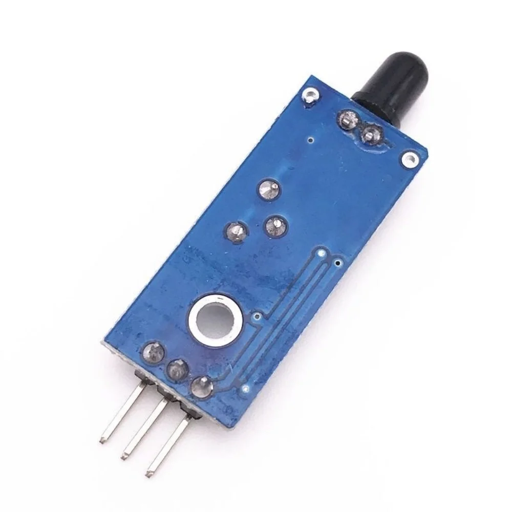 Fire Source Detection Sensor Module 3/4 Pin Infrared Flame Sensor for Arduino DIY Fire Alarm 10Pcs