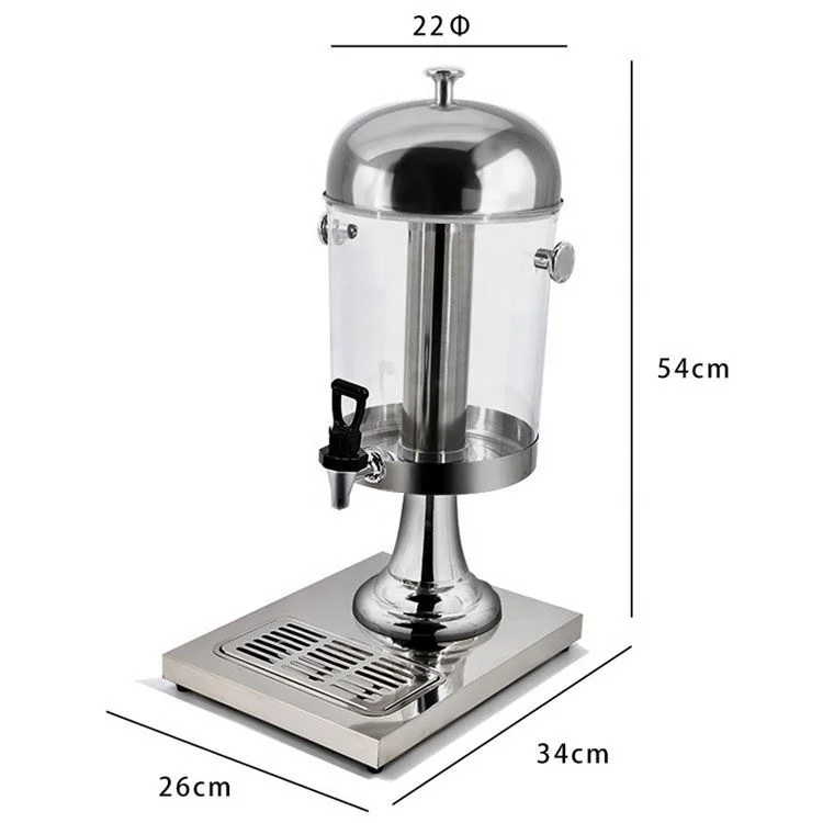 Hot Or Cold Commercial Juice Dispenser With Tap Juice Dispenser With Wood Cooling Juice Dispenser